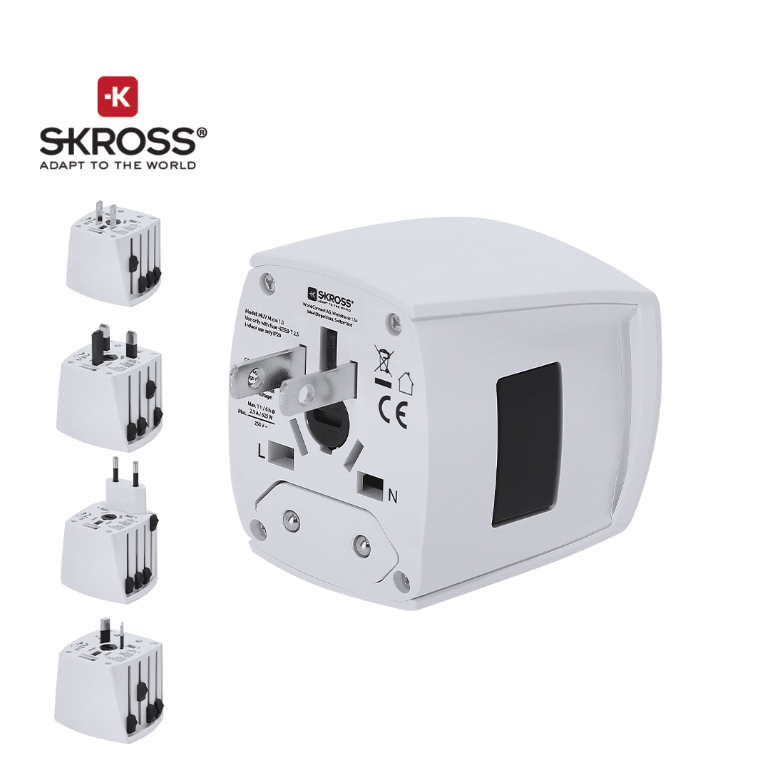 adattatore viaggio universale skross muv micro Adattatore Viaggio Universale Skross MUV MICRO