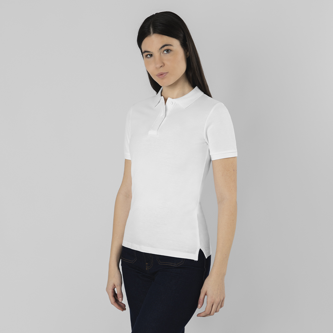 polo donna bianco charles Polo Donna Bianco Charles