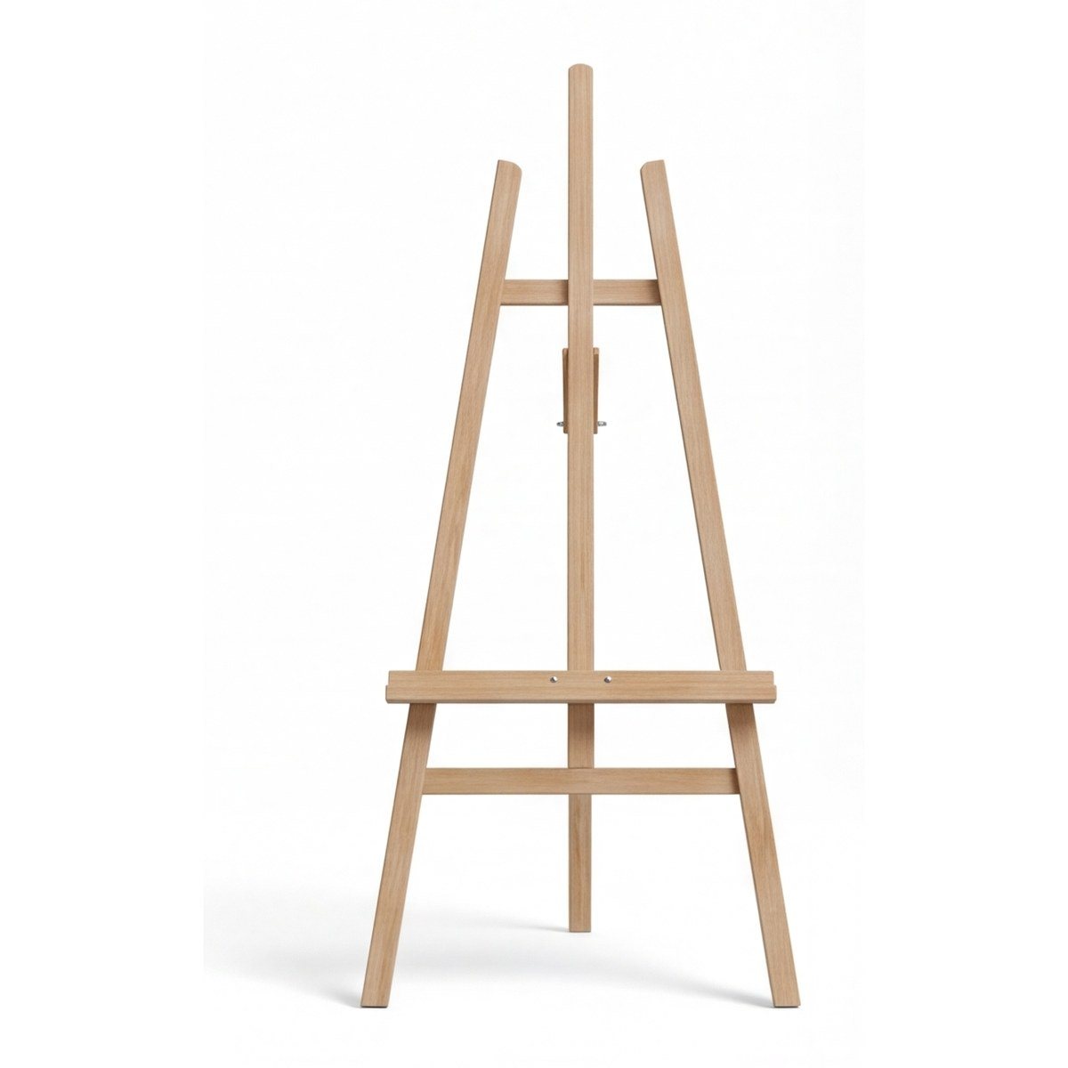 Display con cavalletto in legno, sistema