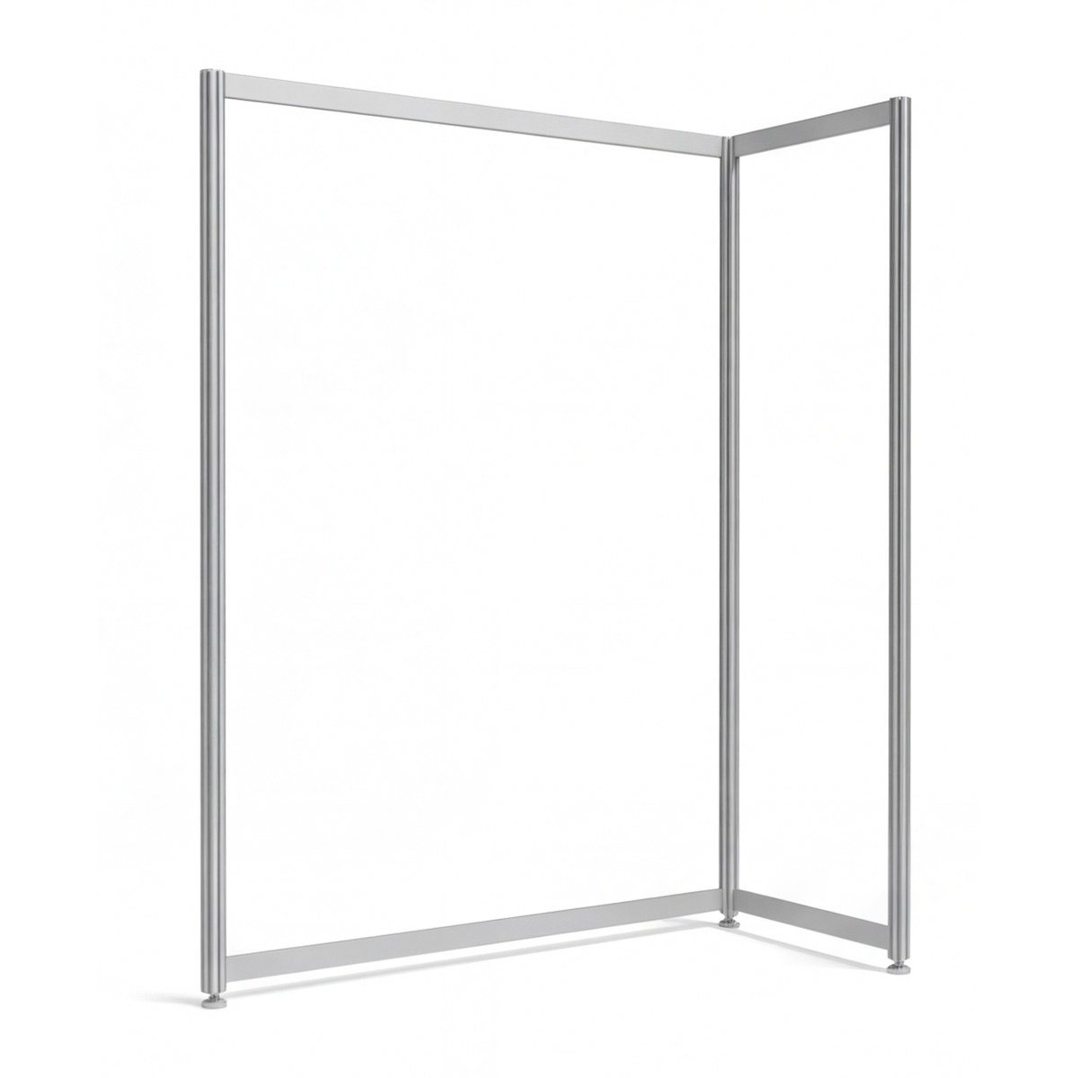 L-Display in alluminio, sistema